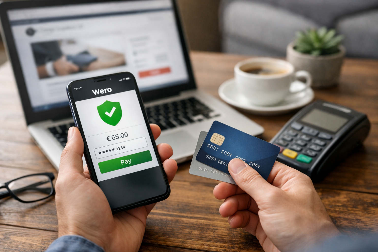 Veilig online betalen met Wero en creditcards uitgelegd